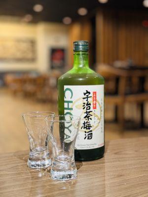 Choya uji green tea  favor