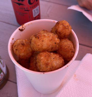 Cajun tater tots.