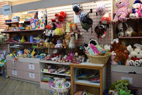 Toys, stuffed animals and games