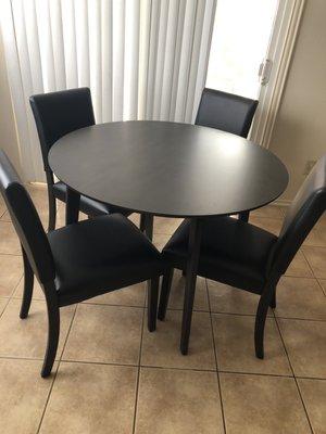 Dining table purchased at CF