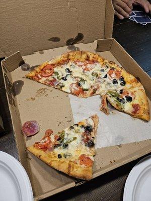 Veggie pizza