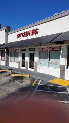 Lady Liberty Cleaners Entrance