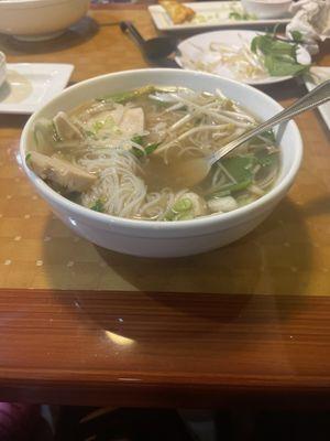 50. Pho with chicken Ph g