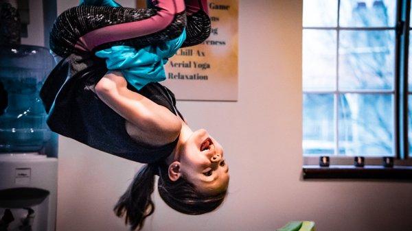 Aerial Yoga at Mindful Child Aerial Yoga