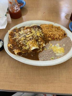 Enchilada Plate