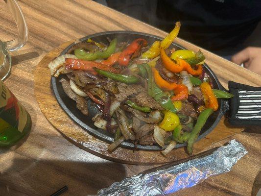 Stake fajitas