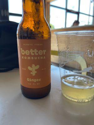 better kombucha "ginger" flavor