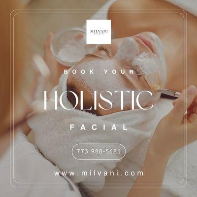 Book your Holistic Facial