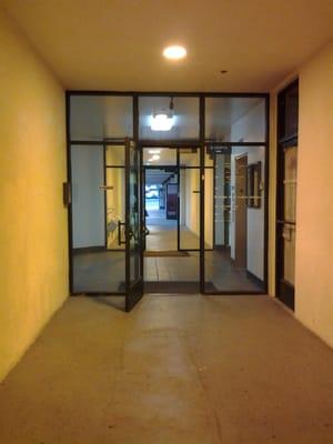 Needed to get an adjustment. Dr Soria is awesome, been going to him for over 10yrs. This pic is the entrance to  elevator