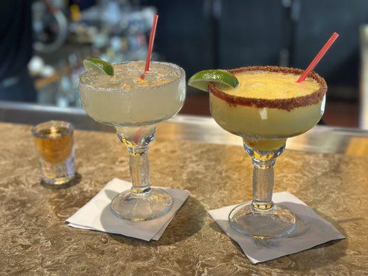 Cadillac Margarita and Mango Margarita