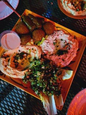 Lebanese platter