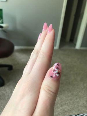 The nail design