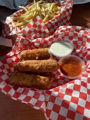 Mozzarella sticks