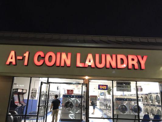 A remodeled laundromat with NEW washers and dryers. The cleanest and most comfortable laundromat in Corona!  Visit and check yourself!!