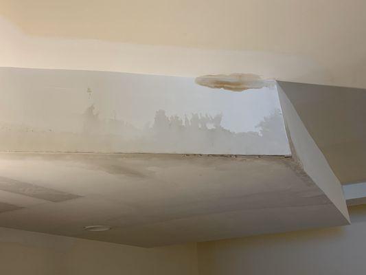 Ceiling leak