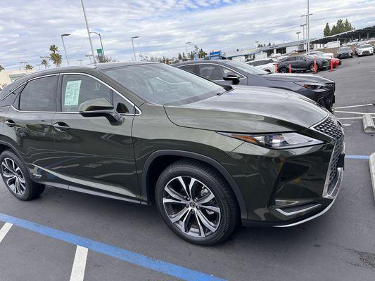 Our 2022 Lexus RX450h.