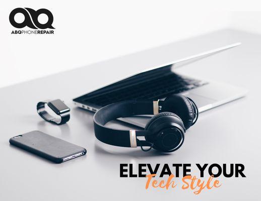 Elevate Your Tech Style with ABQ Phone Repair & Accessories. Discover a range of premium products.