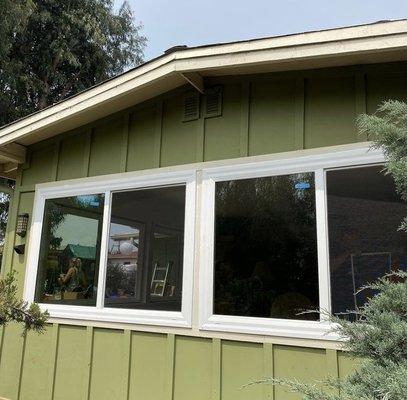 We replaced 5 windows in our family room.