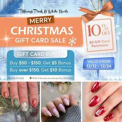 CHRITMAS GIFT CARD SALE