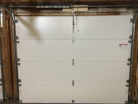 New garage doors with torsion spring