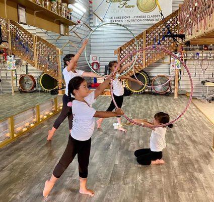 Rhythmic Gymnastics Group class