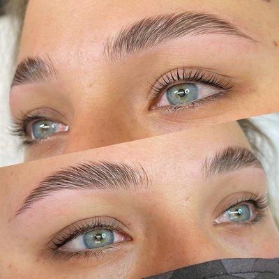 Lash Lift with tint + Brow Lamination