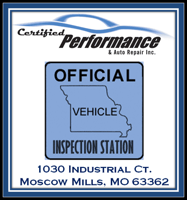 We do Missouri State Vehicle Safety Inspections!