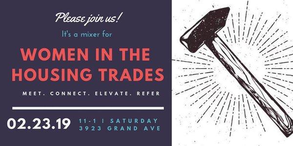 Women In The Trades event 2.23.19!