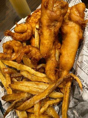 Fish, Shrimp and Fries