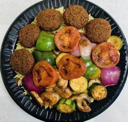 Veggie Falafel Plate