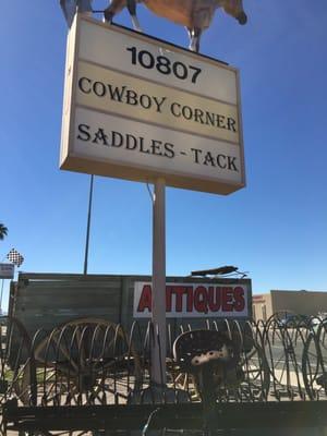 They carry Saddle Stack antiques anything you need to ride a horse and yard are knickknacks awesome place to  take a look at