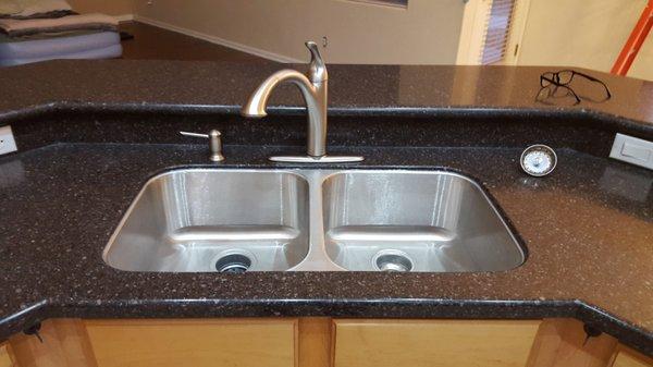 Refinishing & Sink Installation