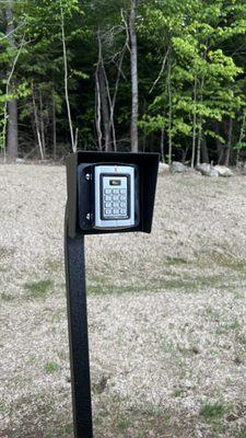 Self-storage with keypad controlled access in New Hampshire