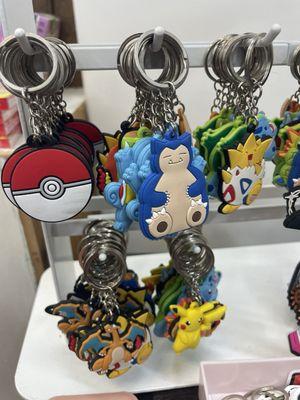 Pokémon keychains