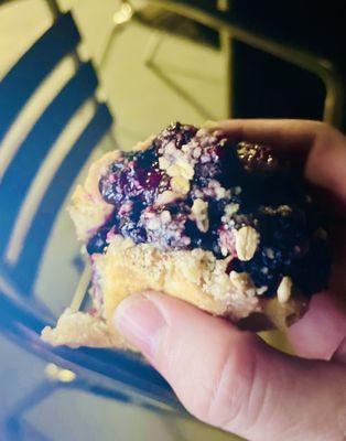 Tiny Blueberry Pie - melts in your mouth type situation