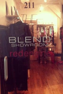 Blend showroom entrance