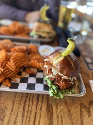 Buffalo chicken sandwich