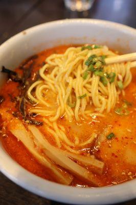 Spicy miso ramen