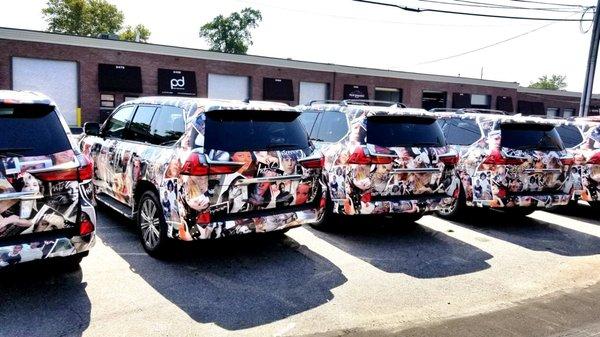 Custom Design Print Wraps - Promotional Vehicle Wraps - Advertising Car Wraps