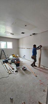 Drywall and plaster