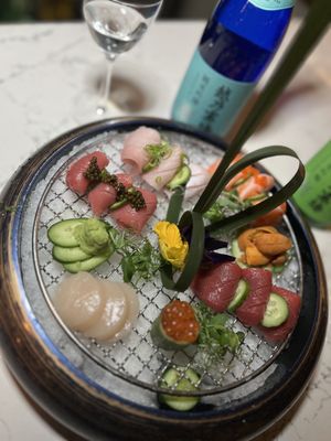 Hwe Platter, sashimi platter