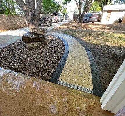 Paver Pathway