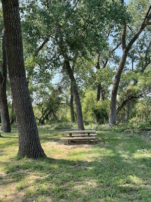 Picnic bench