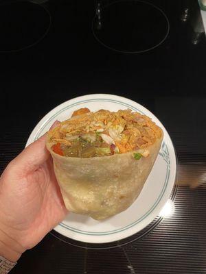 Chicken Fajita Burrito