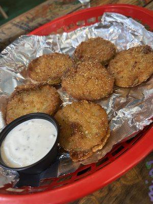 Fried green tomatoes