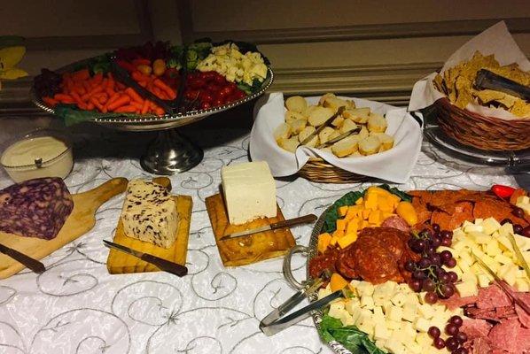 Appetizer spread!