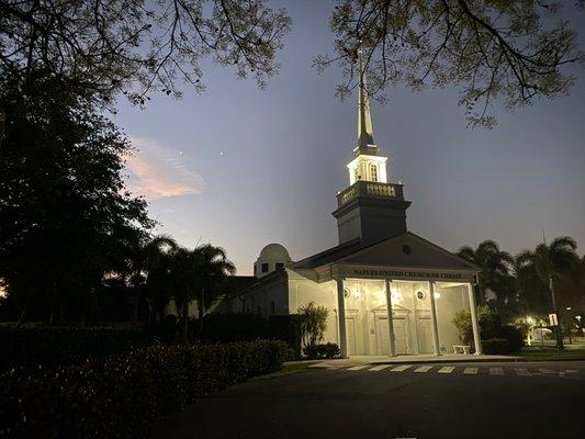 Naples UCC at dawn