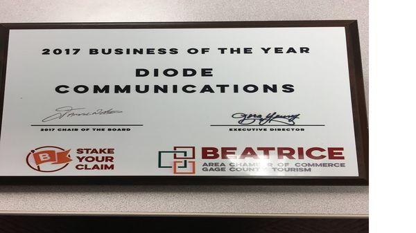 2017 Business of the Year