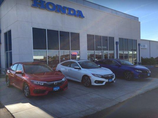 Honda of Great Falls Exterior Lot