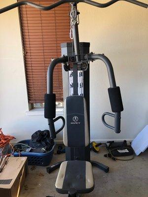 Bent the exercise machine so it no longer functions. How did they manage to do that?!?